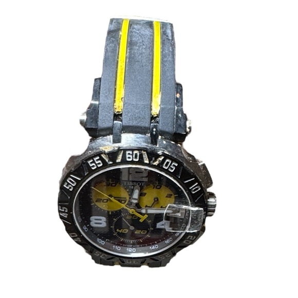 Tissot T-Race Thomas Luthi Limited Edition Chronograph Men’s Watch Black/Yellow - Picture 5 of 13